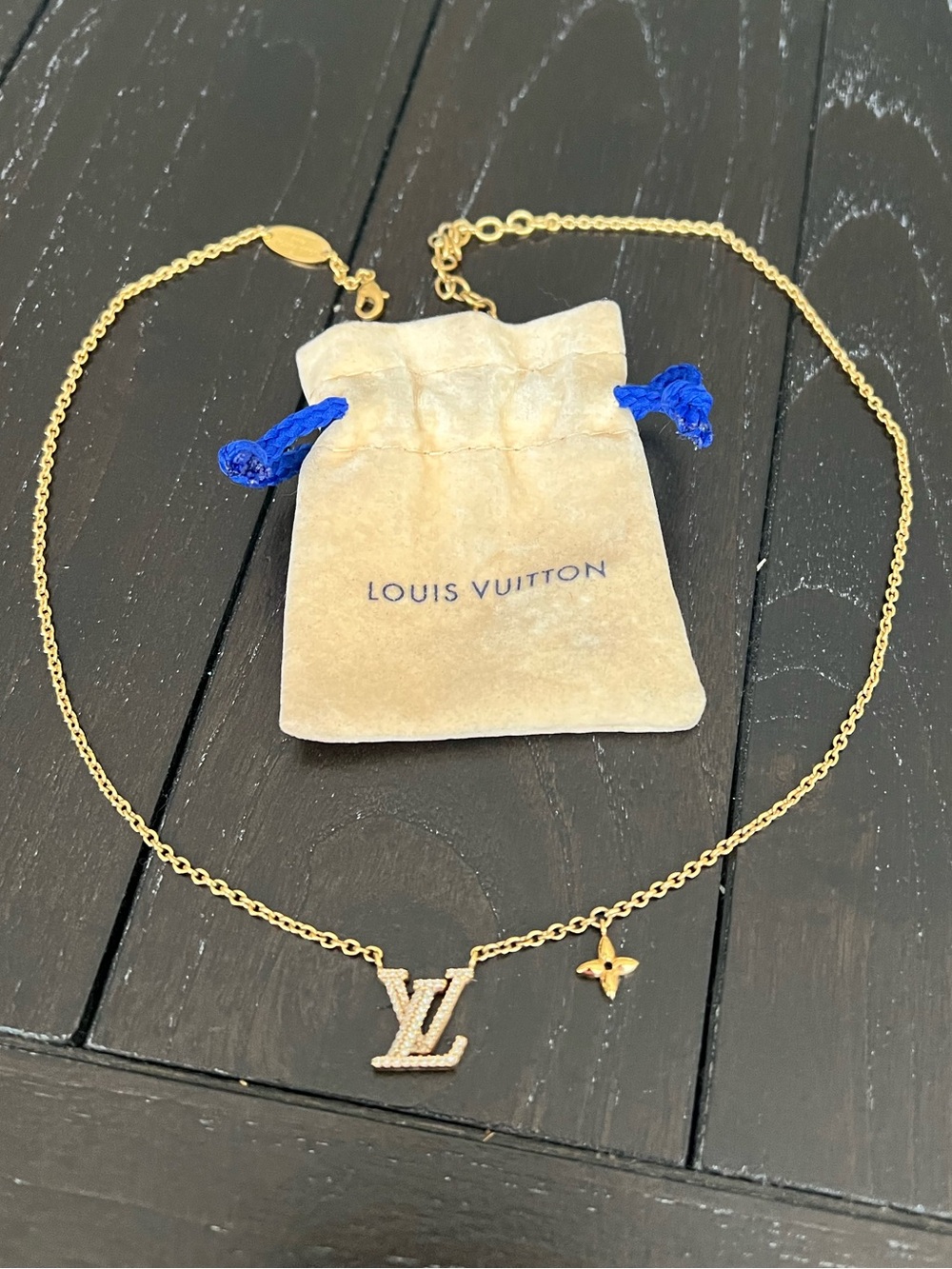 Louis Vuitton iconic pendant necklace